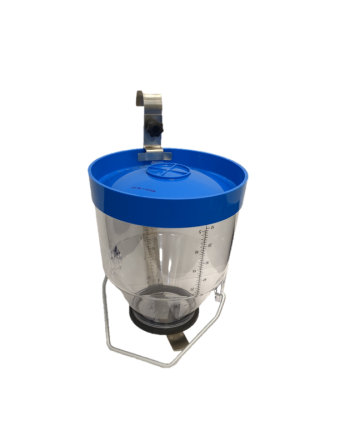 Melkemmer reinigingsbeugel RVS passend voor alle melkmachines